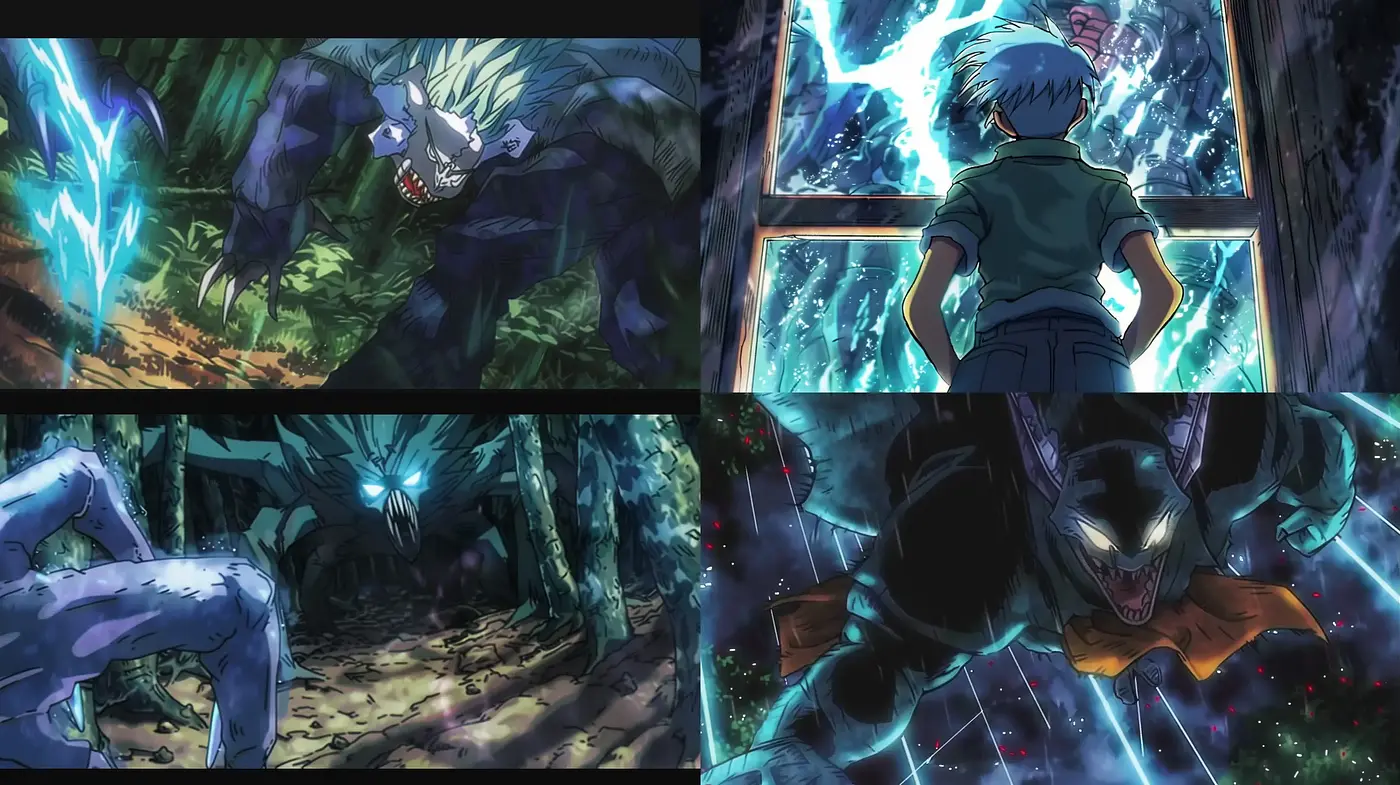 Mystical Nocturnal Anime-Inspired Wilderness - Midjourney sref style