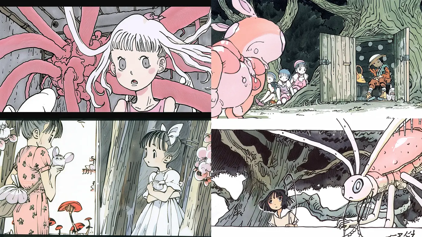 Whimsical Anime-Inspired Expressions of Fantastical Worlds - Midjourney sref style