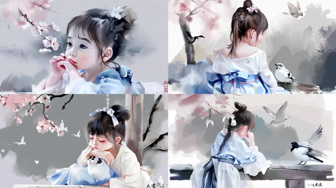 Delicate and Ethereal Aesthetic in Contemporary Digital Art - Midjourney sref style