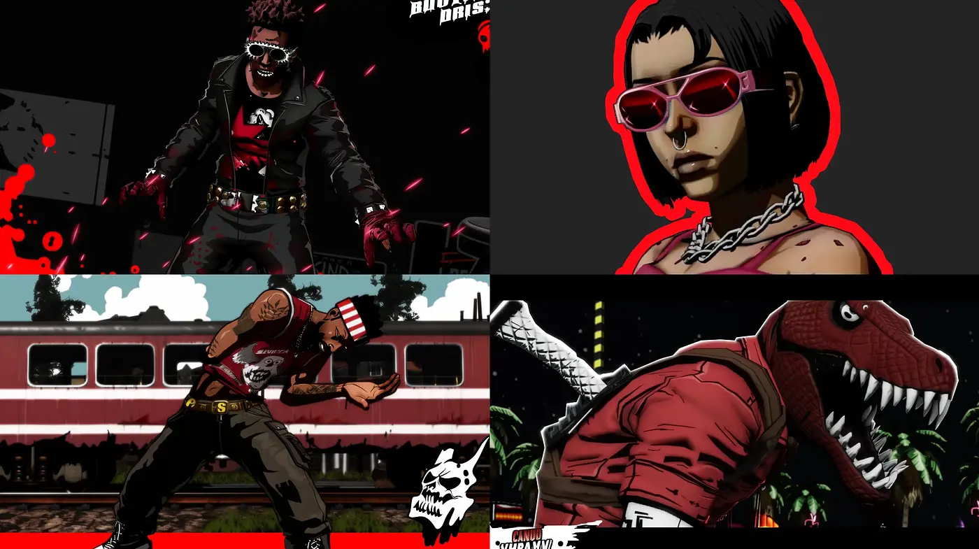 Dynamic Graphic Novel Aesthetics with a Bold, Contemporary Edge - Midjourney sref style