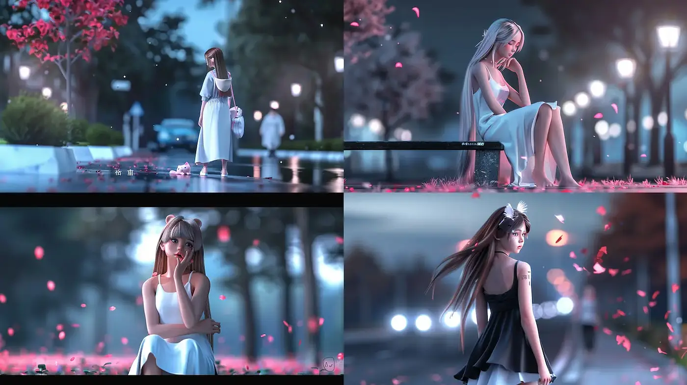 Soft and Dreamy Aesthetic with a Touch of Whimsy - Midjourney sref style