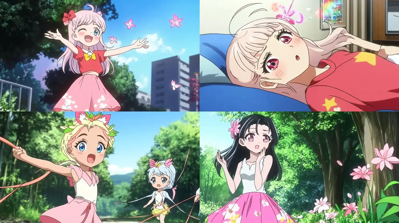 Luminous Anime Dreamscape: A Harmonious Blend of Brightness and Vivid Expression - Midjourney sref style