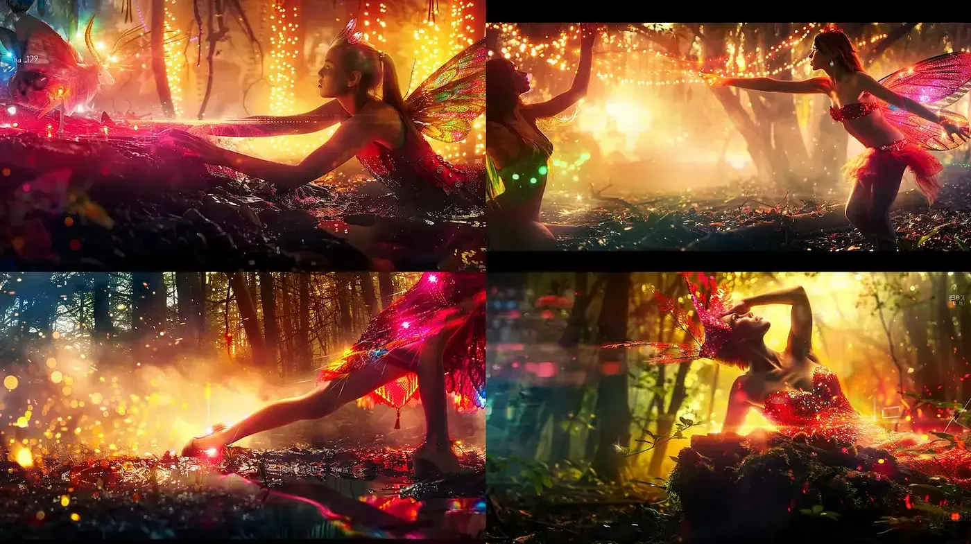 Enchanting and Ethereal Forest Fantasy Art - Midjourney sref style