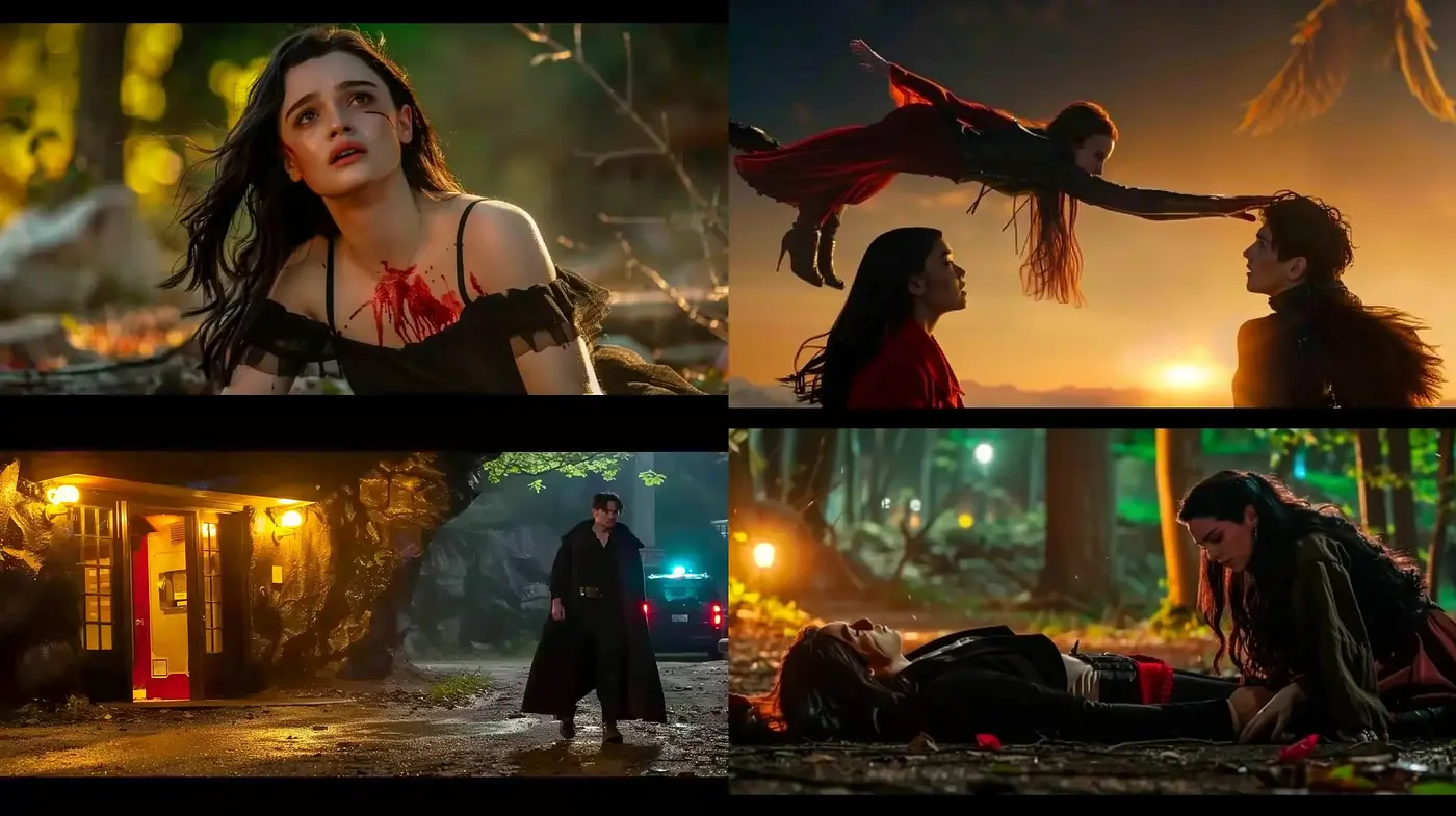 Cinematic Twilight Hues with Emotive Drama - Midjourney sref style