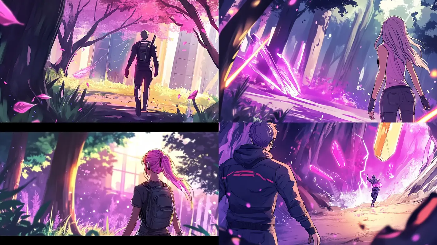 Enigmatic Radiance Within Ethereal Forests - Midjourney sref style