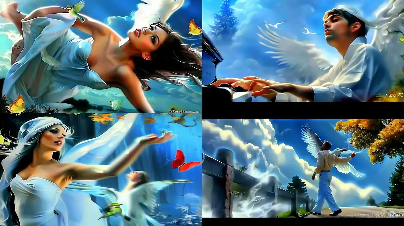 Ethereal and Dreamlike Imagery with a Touch of Fantasy - Midjourney sref style