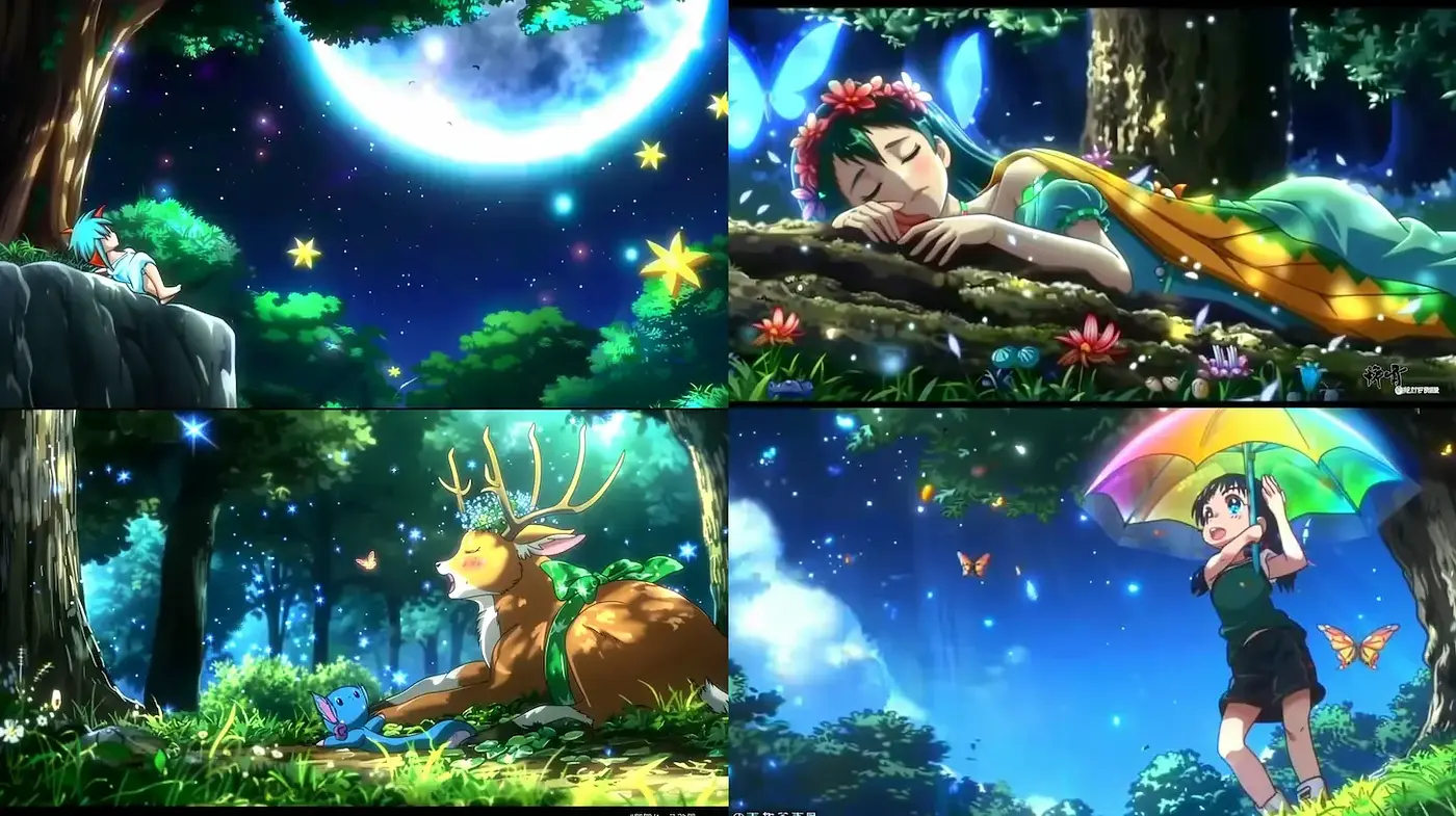 Enchanting Fantasy Landscapes with Ethereal Elements - Midjourney sref style