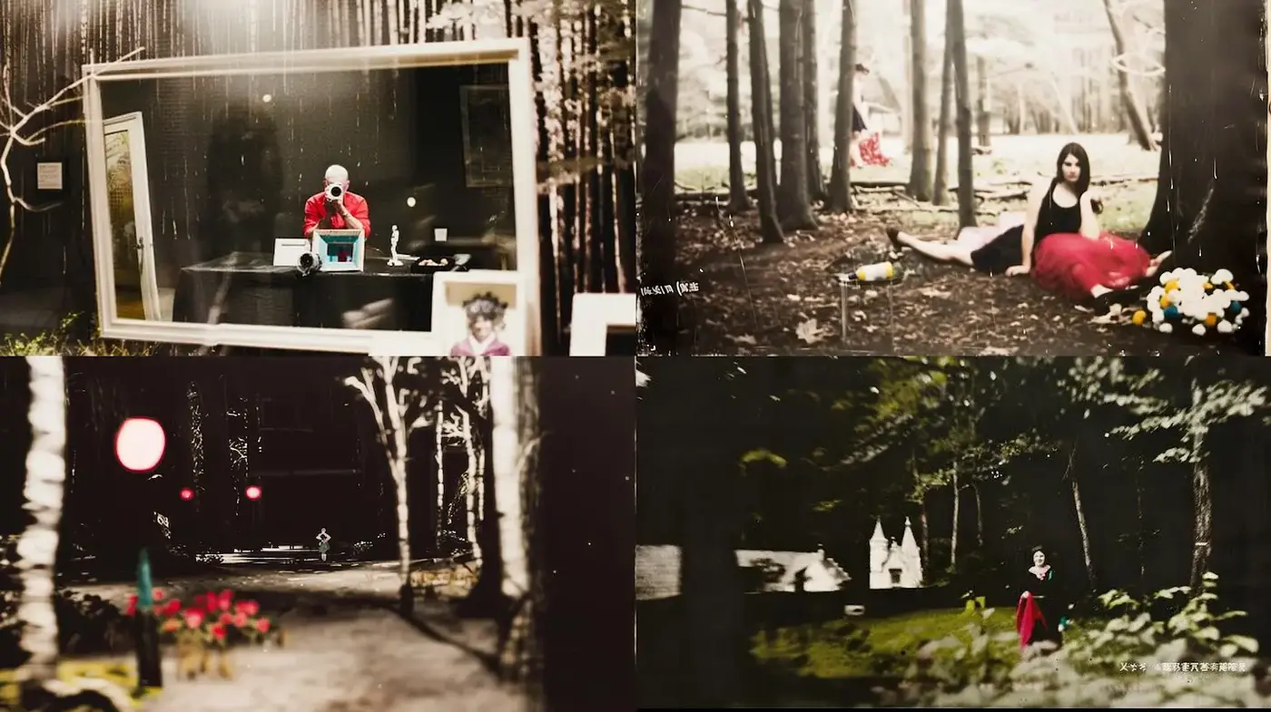 Surreal, dreamlike imagery with a touch of the whimsical and eerie - Midjourney sref style