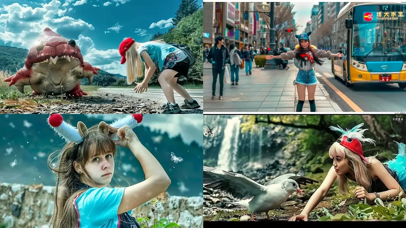 Whimsical and Playful Fantasy Aesthetic with Urban Touch - Midjourney sref style