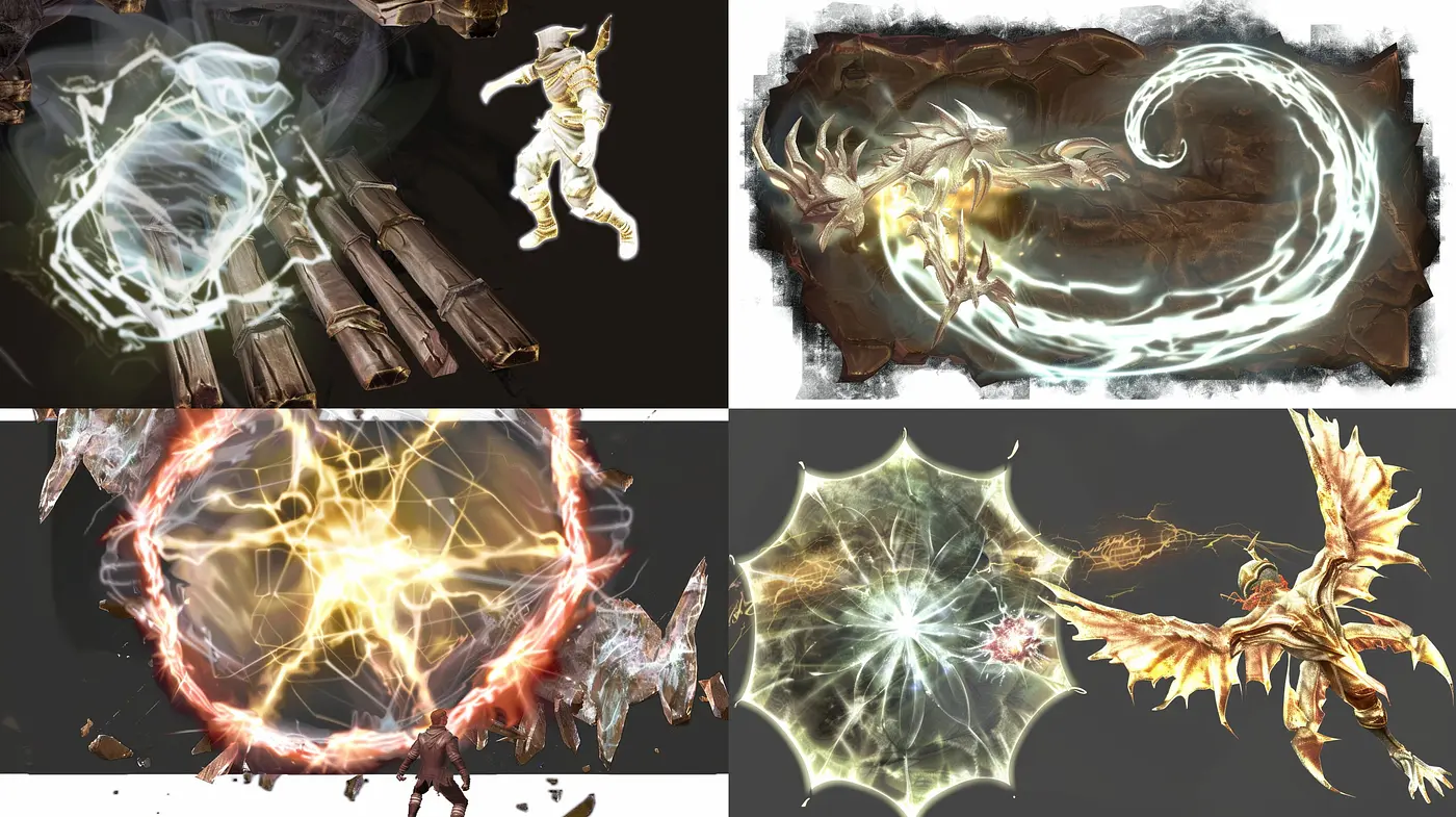 Ethereal Elegance in Luminous Brushwork - Midjourney sref style