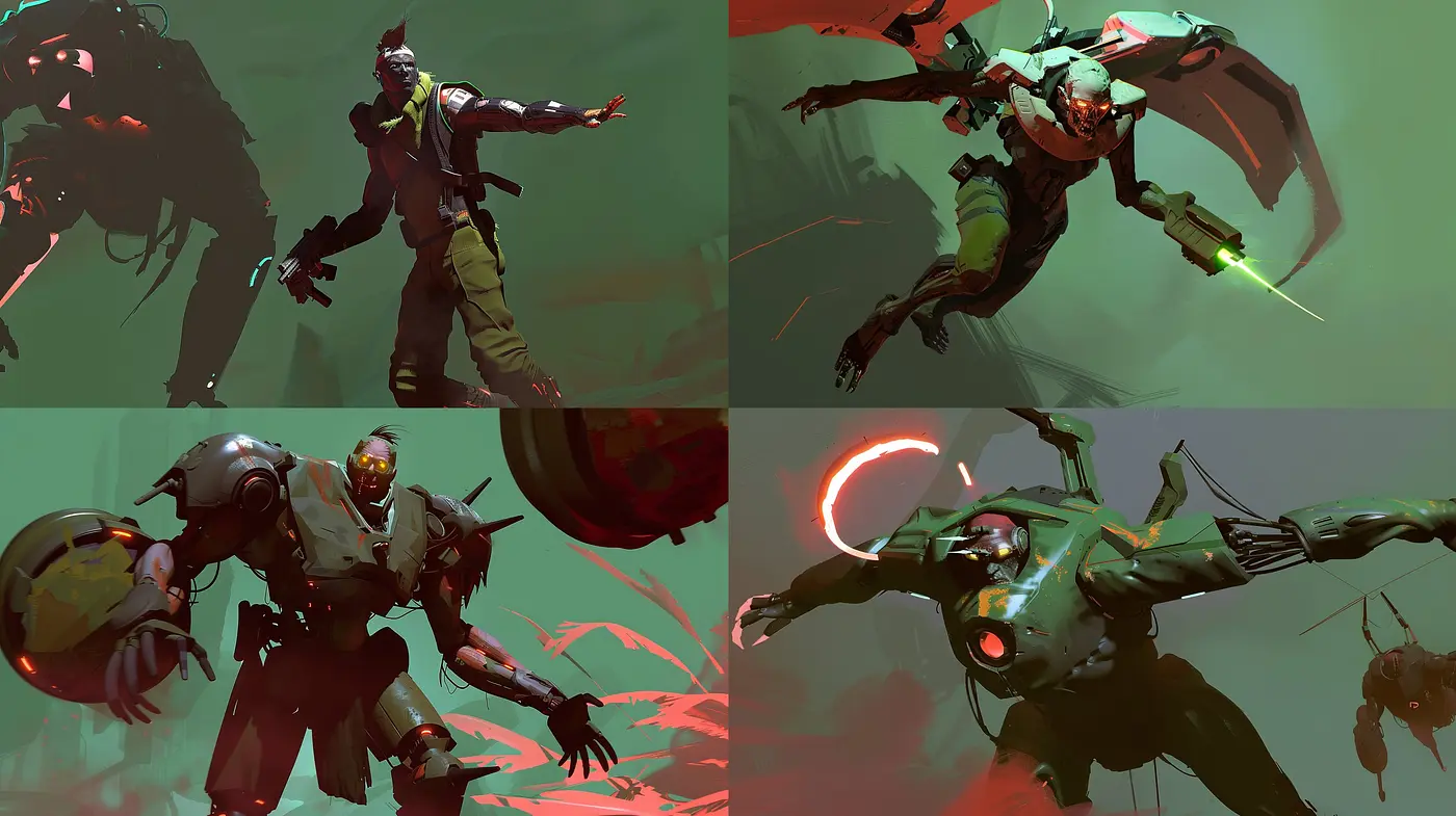 Luminous Brushwork Harmony: A Dance of Vivid Hues and Expressive Textures - Midjourney sref style