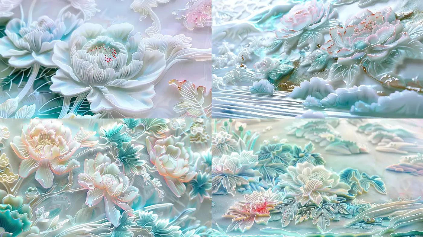 Ethereal Pastel Dreamscapes: An Artistic Synthesis of Serenity and Whimsy - Midjourney sref style
