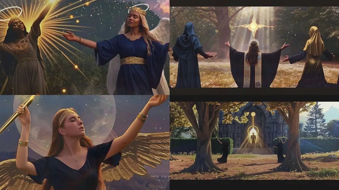 Ethereal Fantasy: A Homage to Mystic Realms and Fabled Beings - Midjourney sref style