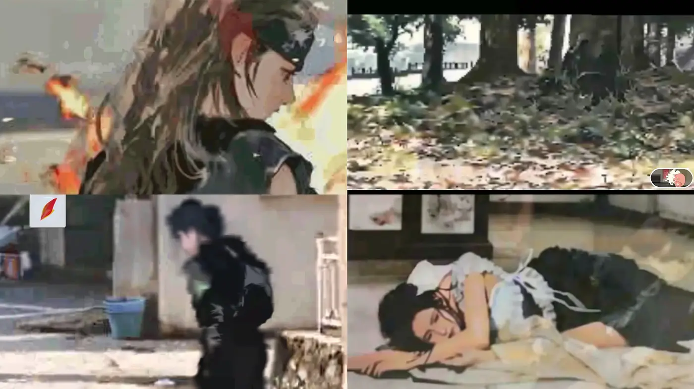 Diluted Hues and Textured Memories: A Glimpse into Nostalgic Cinematic Impressions - Midjourney sref style