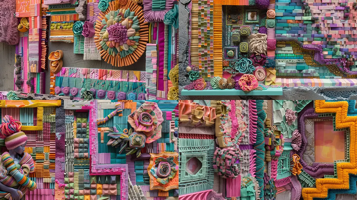 Kaleidoscopic Architectural Dreamscape - Midjourney sref style