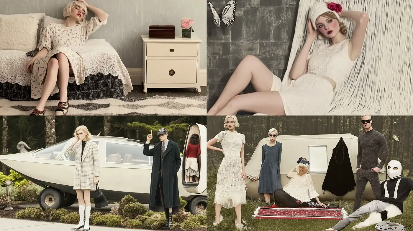 Sepia-Toned Sentiments of Retro Elegance and Pensive Moods - Midjourney sref style