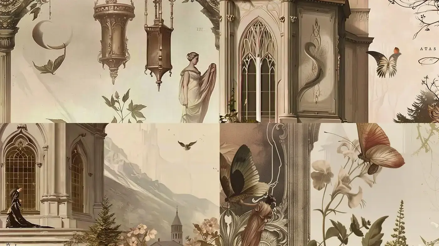 Ethereal and Dreamlike Artistic Realism with Nature Motifs - Midjourney sref style