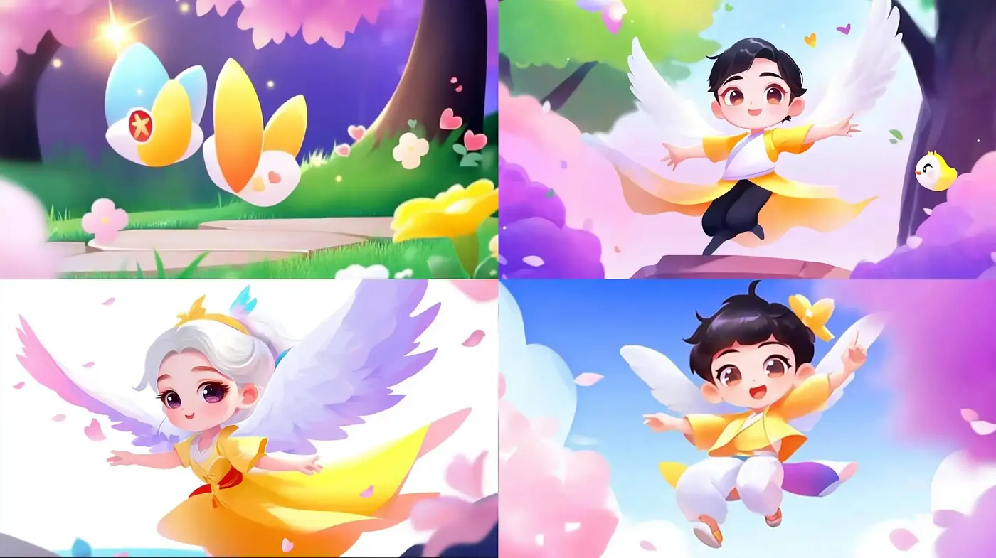 Cheerful Whimsy: A Serene Dive into Pastel-Fantasy Illustrations - Midjourney sref style