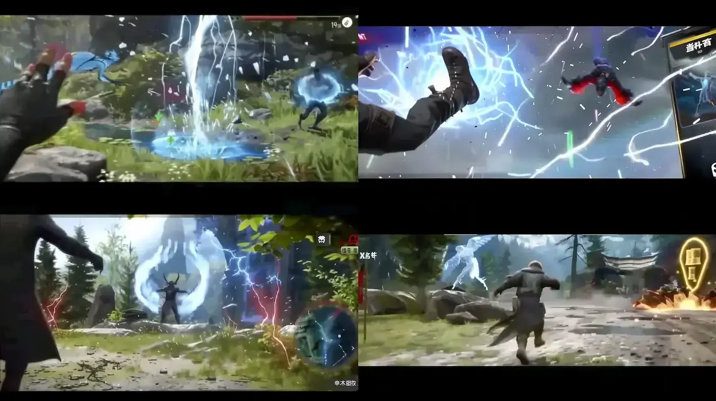 Dynamic action-packed illustrations with fantastical elements - Midjourney sref style