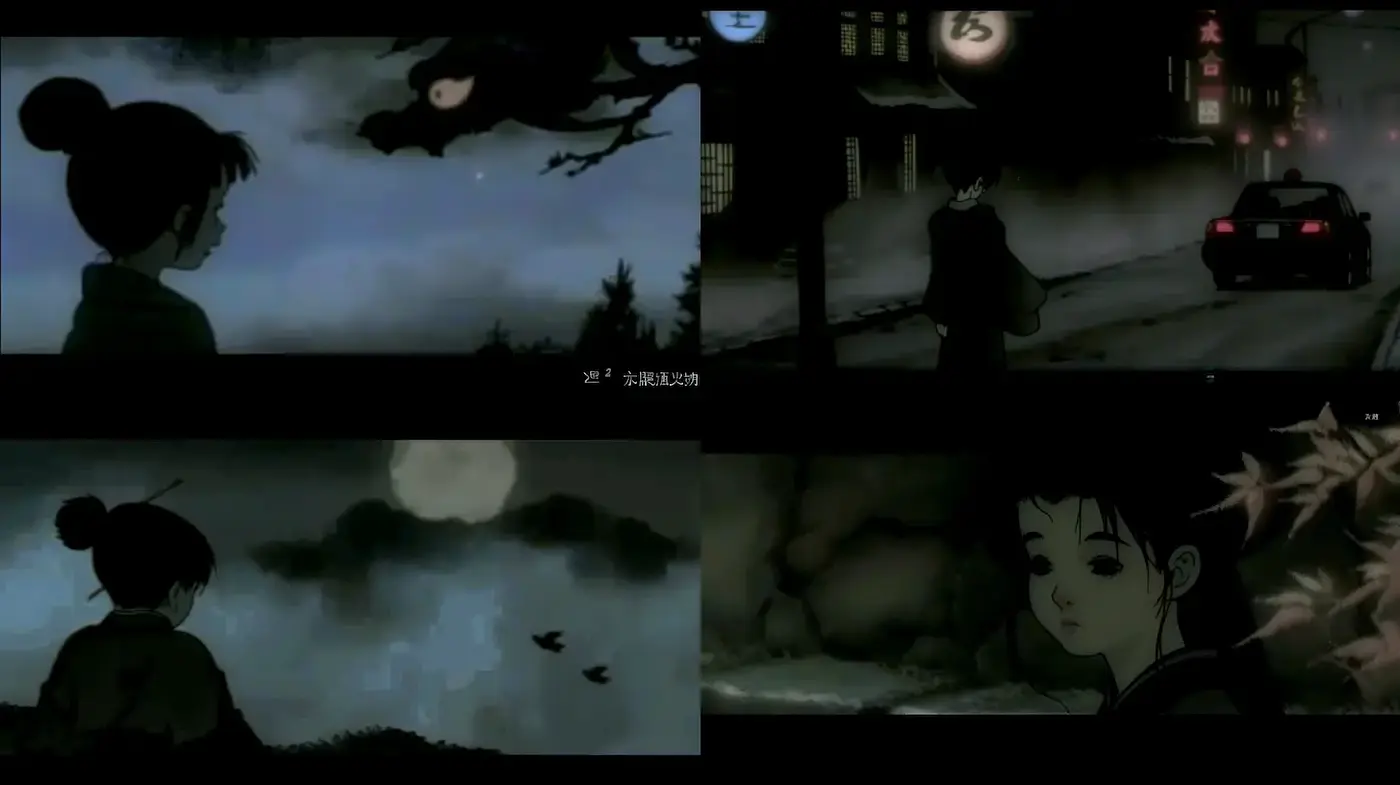 Mysterious and Atmospheric Anime-Inspired Nightscapes with a Touch of Nostalgia - Midjourney sref style