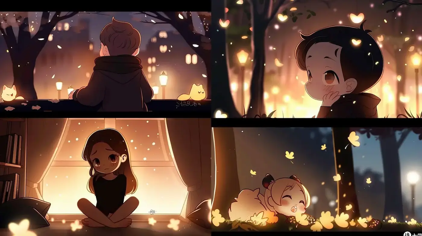 Enchanting Cozy Scenes with a Dreamy Aesthetic - Midjourney sref style