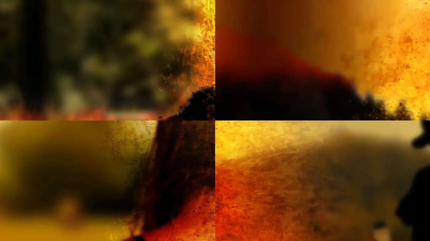 Ethereal Blaze of Abstract Expressionism - Midjourney sref style