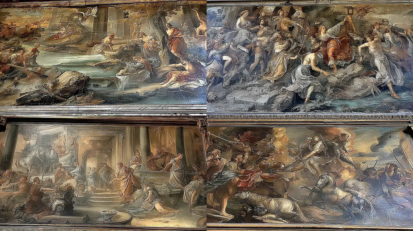 Dynamic Baroque Style with Emotional Depth and Drama - Midjourney sref style
