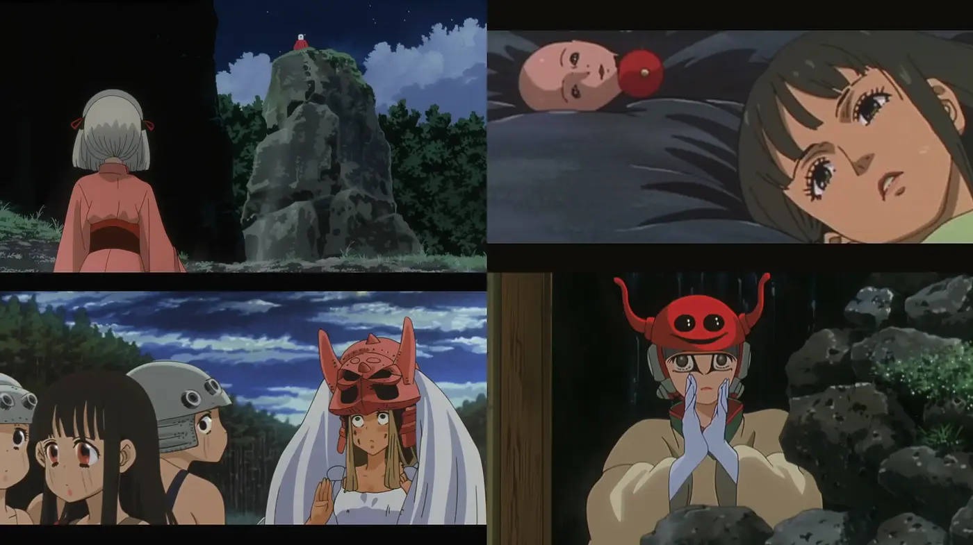 Consistent Elements in Evocative Anime-Inspired Tableau - Midjourney sref style