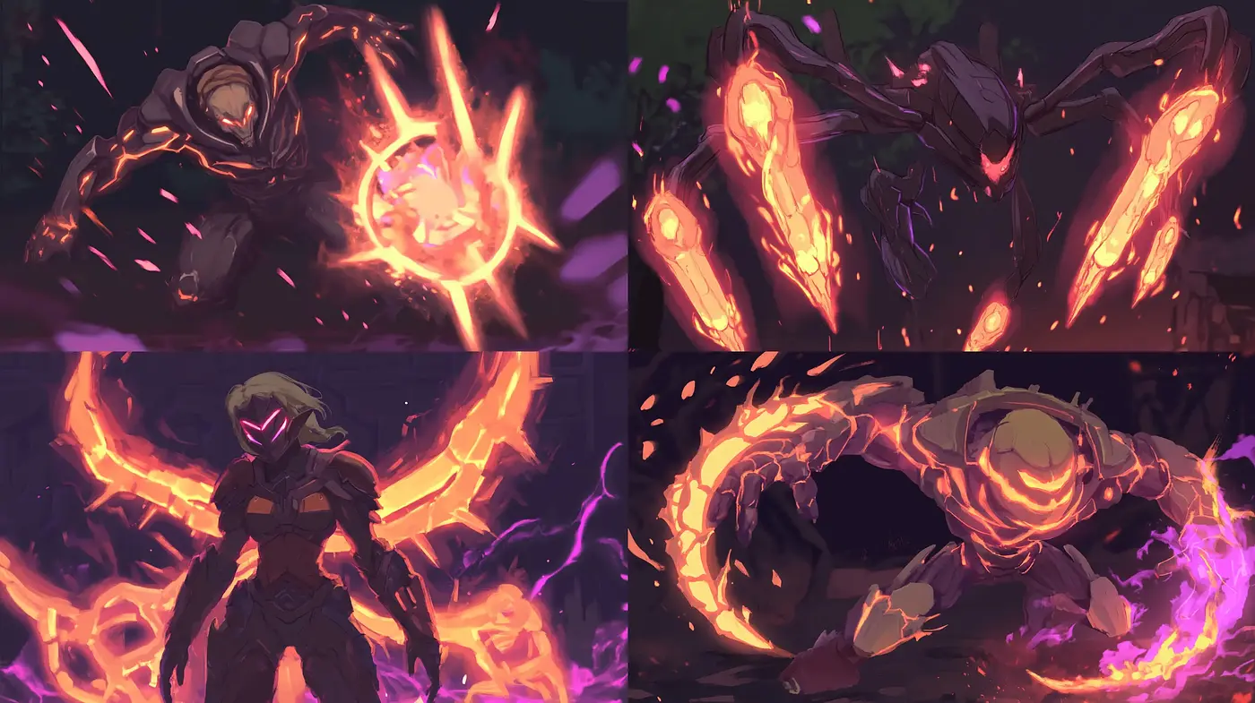 Ethereal Glow of Dynamic Fantasy - Midjourney sref style
