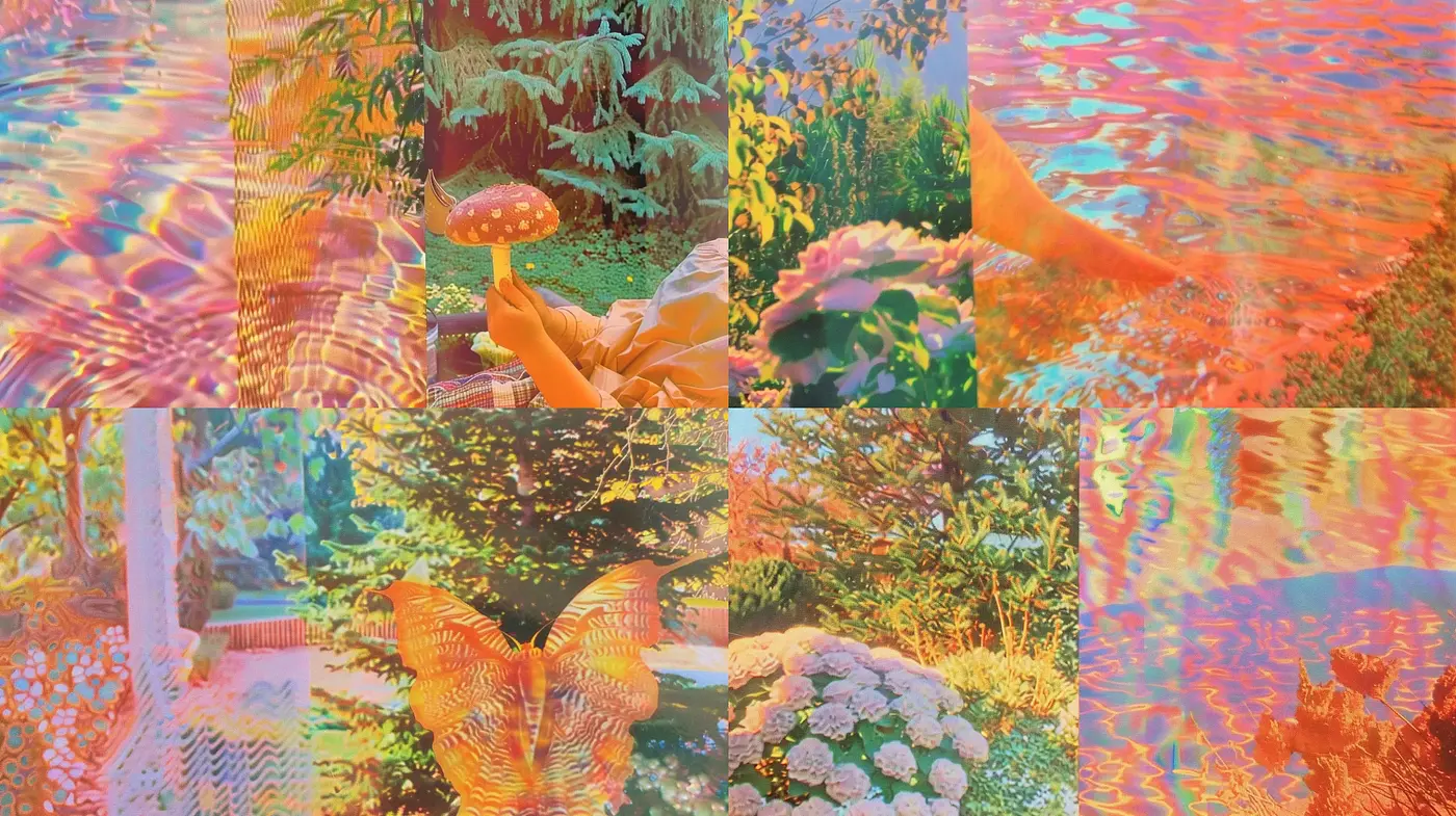 Luminous Dreamscapes: A Fusion of Digital Impressionism and Psychedelic Artistry - Midjourney sref style