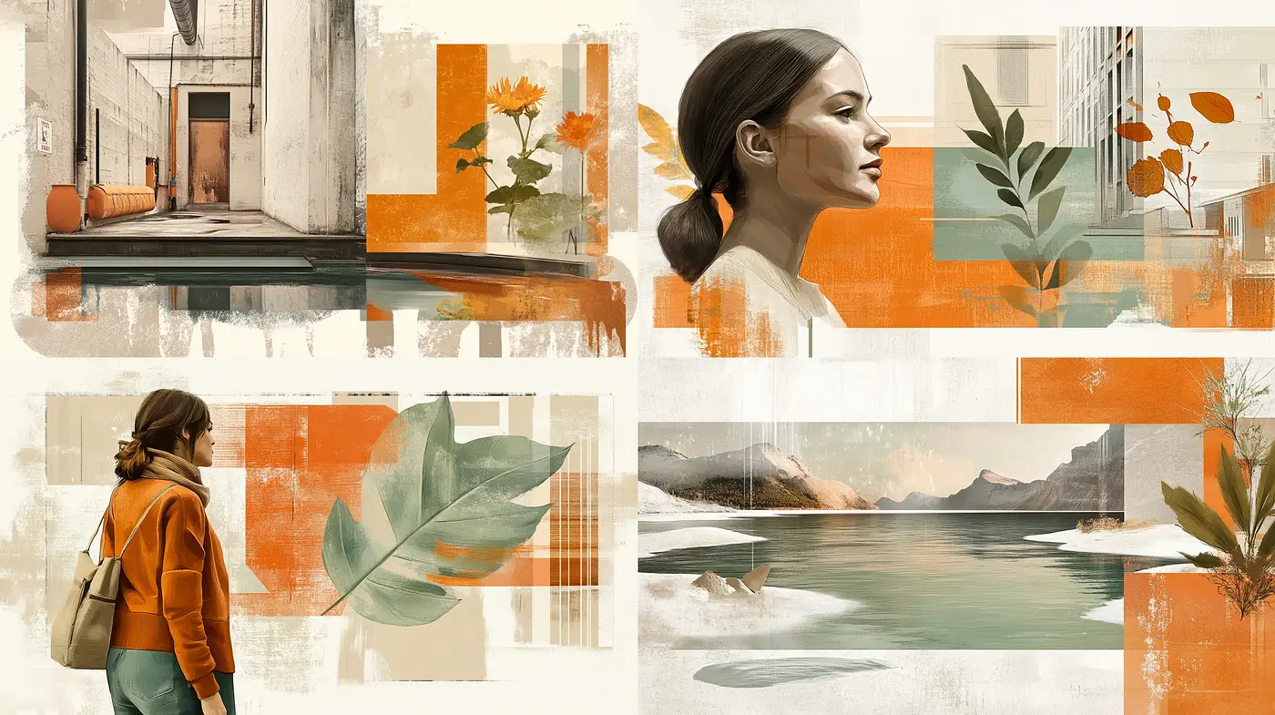 Whimsical Nostalgia in Earthy Tones: A Homage to Vintage Illustrations - Midjourney sref style