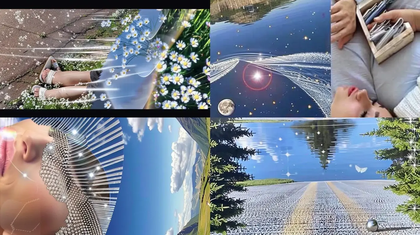 Dreamy Ephemeral Vistas with Surrealist Overtones - Midjourney sref style