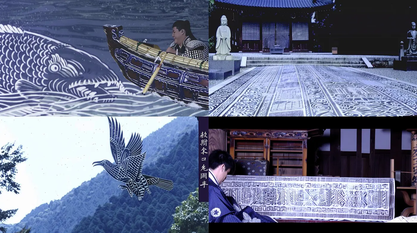 Ethereal Ink Wash Dreamscapes with a Historic Eastern Aesthetic - Midjourney sref style