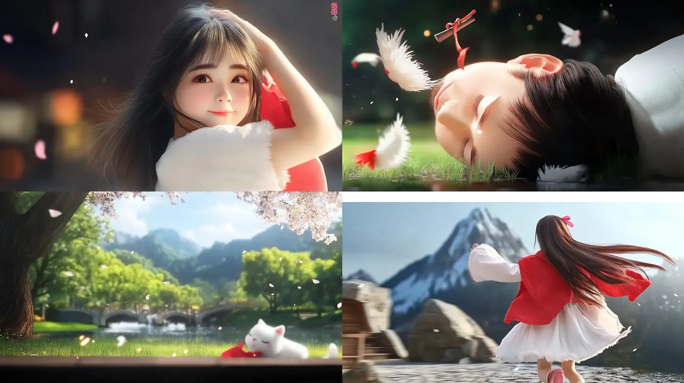 Luminous Dreamscape: A Harmonious Blend of Soft Textures and Ethereal Light - Midjourney sref style