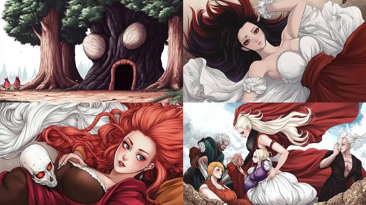 Ethereal Fantasy Art with Soft Textures and Vibrant Earth Tones - Midjourney sref style