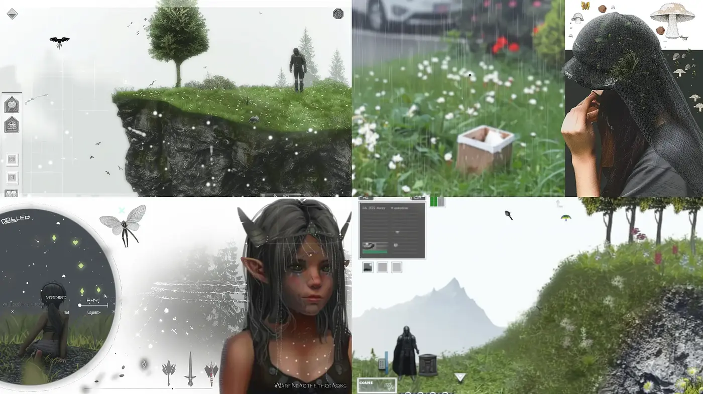 Misty Reverie of Nature and Solitude - Midjourney sref style