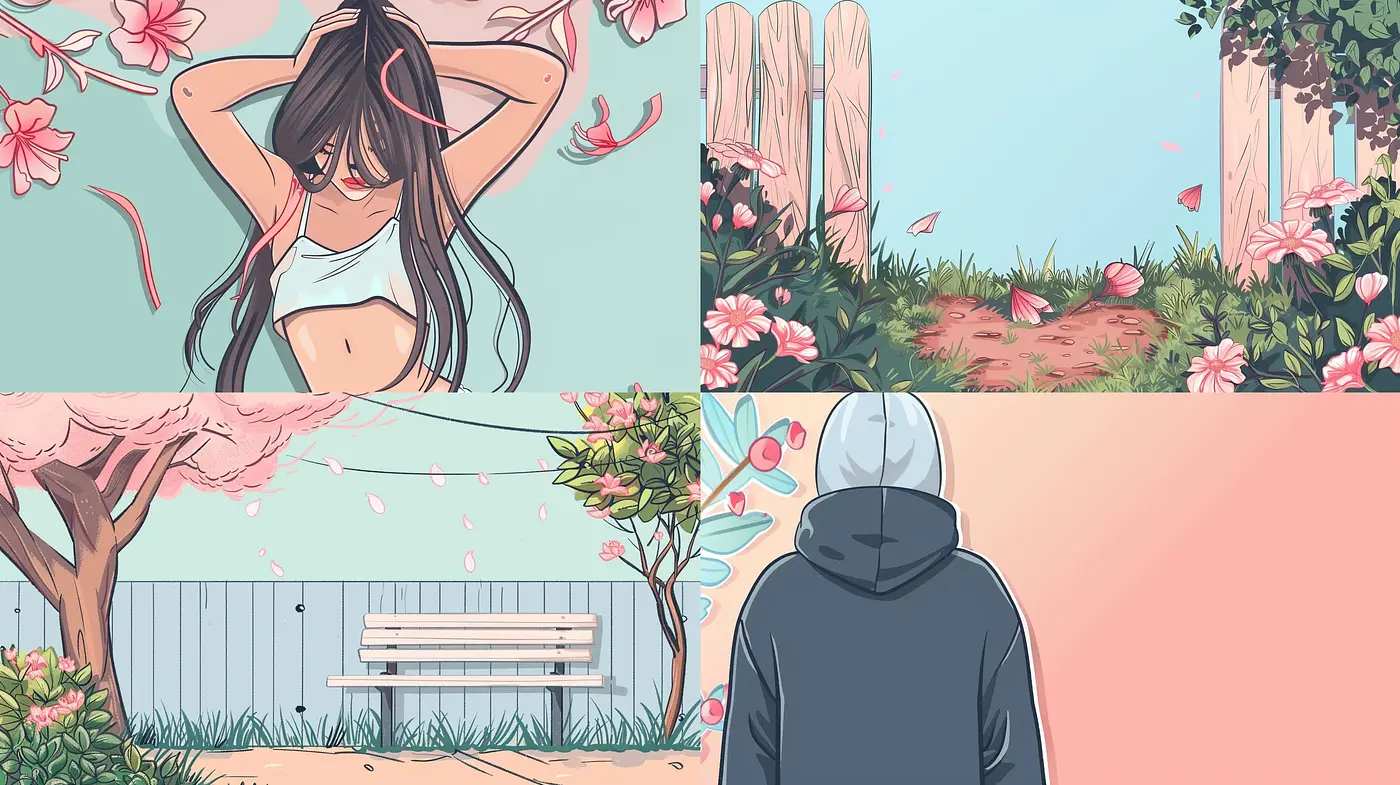 Pastel Serenity: A Harmonious Blending of Soft Hues and Tranquil Scenes - Midjourney sref style
