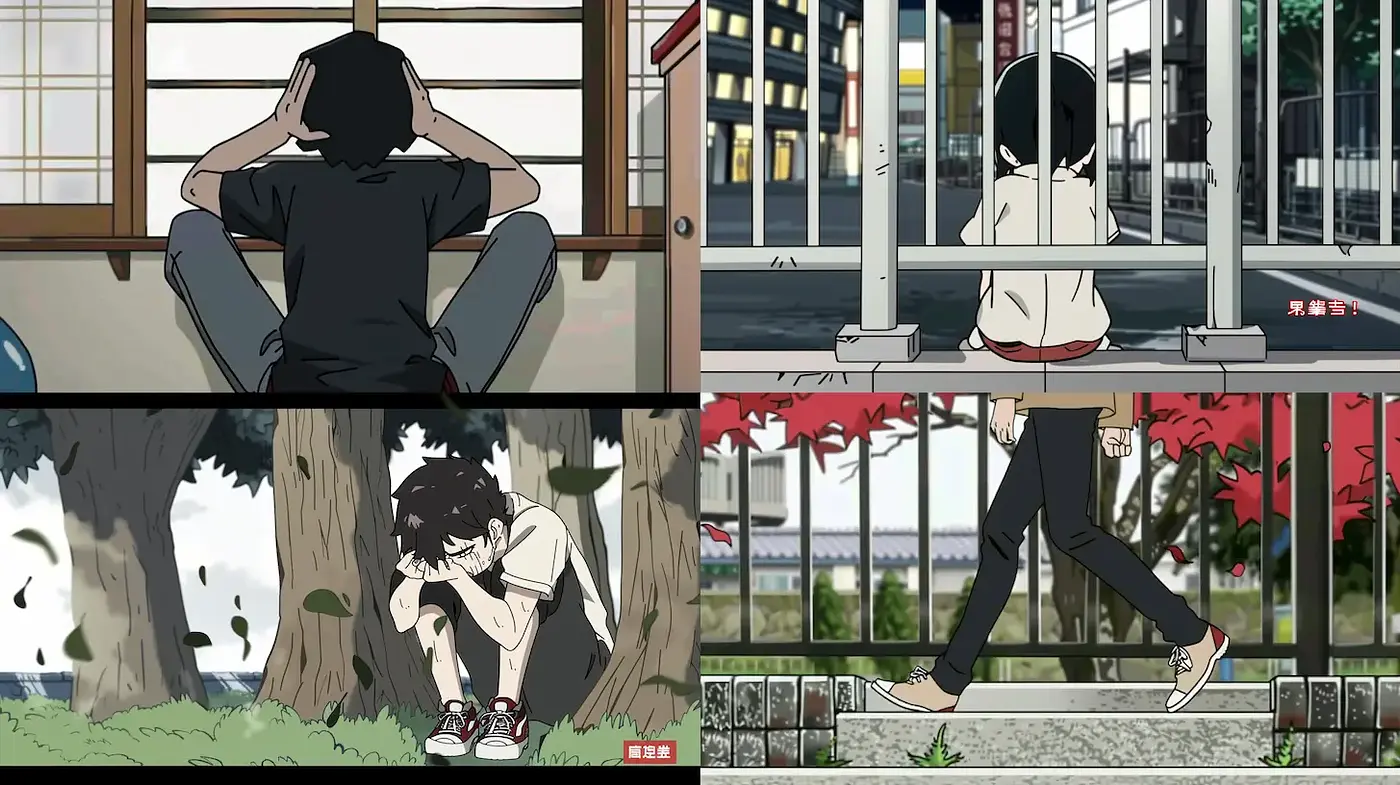 Emotional Journey Through Contemporary Anime Influences - Midjourney sref style