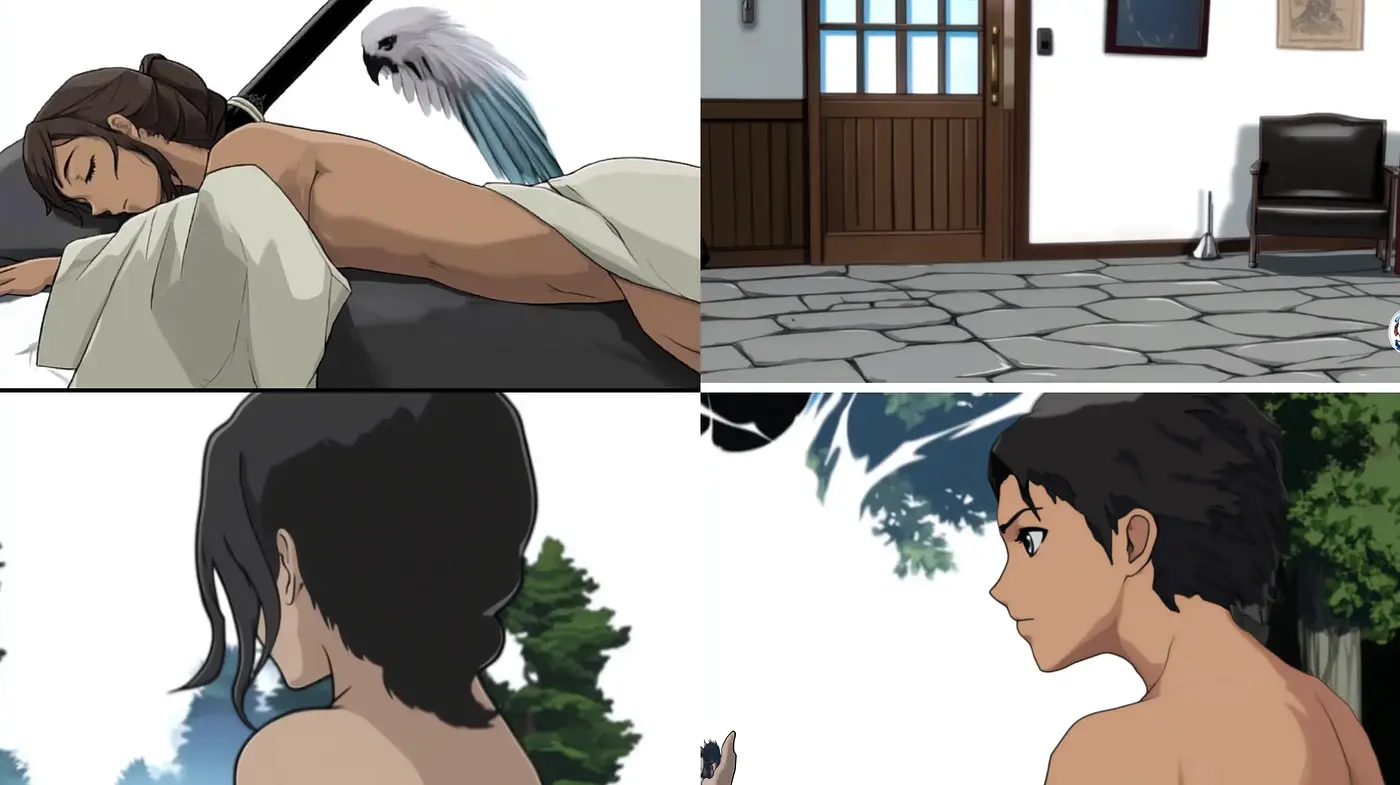 Consistent Anime-Inspired Digital Illustrations - Midjourney sref style