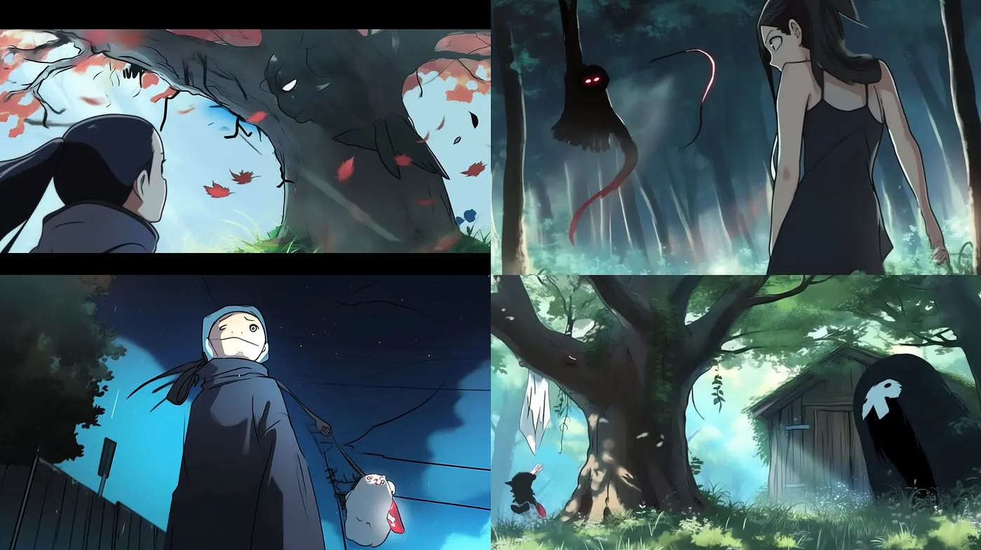 Ethereal Twilight Hues in Luminous Anime-Inspired Dreamscapes - Midjourney sref style