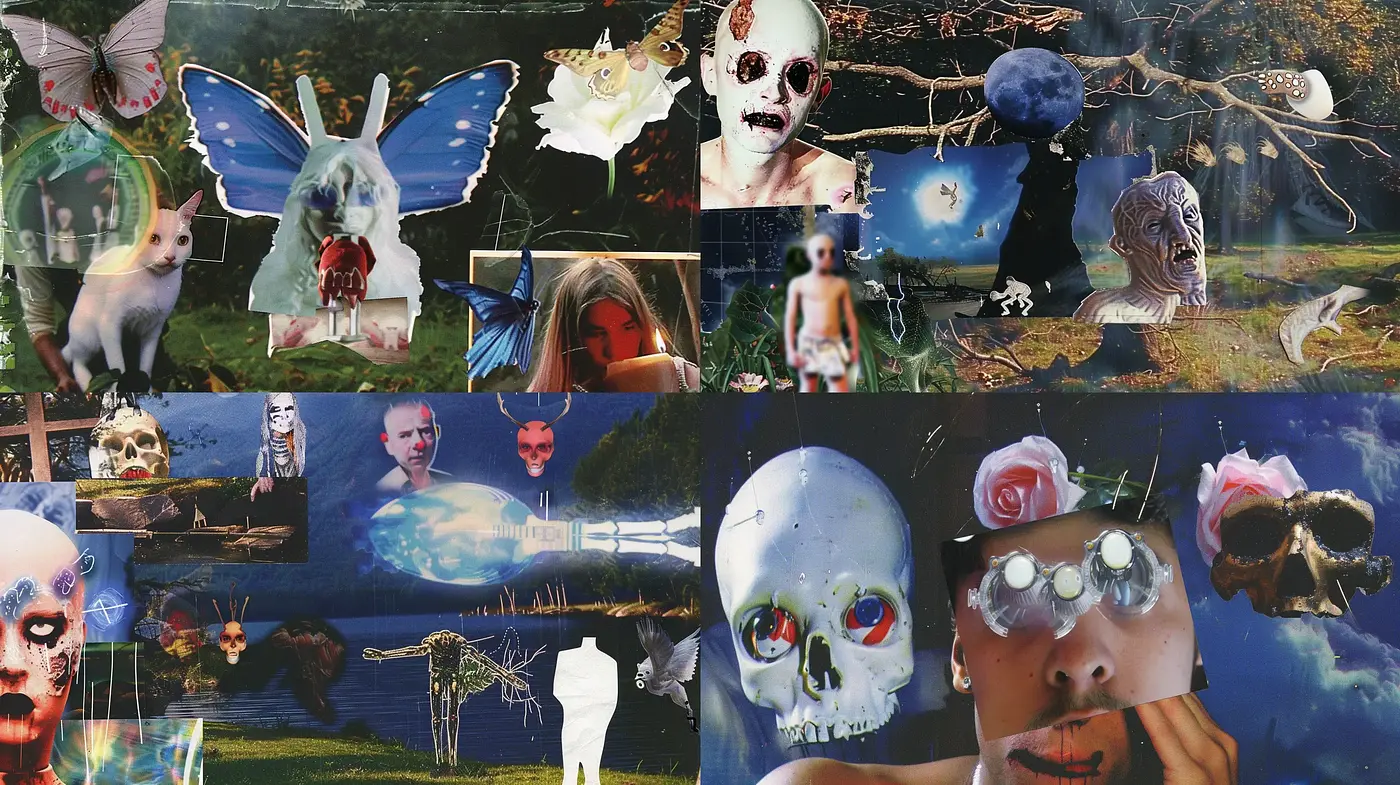 Surrealist Dreamscape with Gothic Undertones - Midjourney sref style
