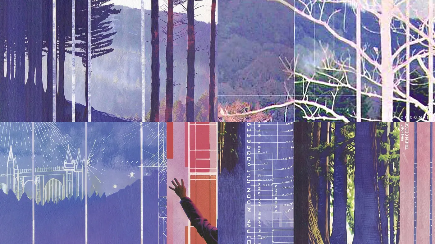 Ethereal Twilight Forest: A Dreamlike Fusion of Digital and Traditional Artistry - Midjourney sref style