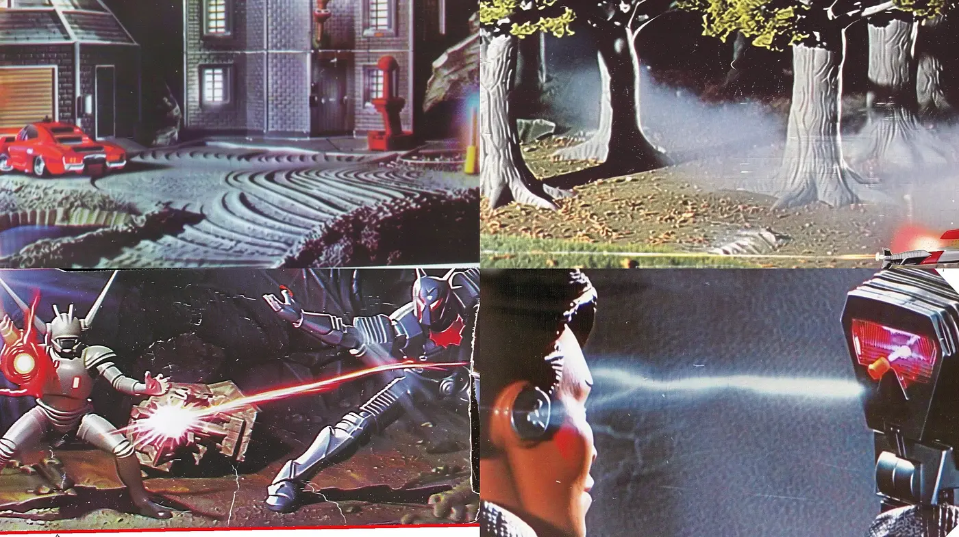 Cinematic Retrofuturism with a Surreal Sci-Fi Touch - Midjourney sref style