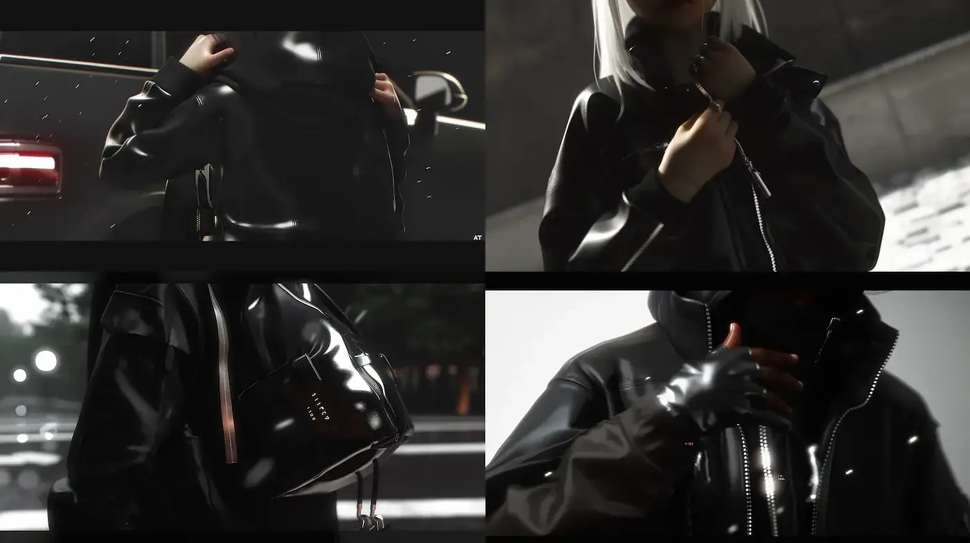 Futuristic Urban Chic with a Sleek Aesthetic - Midjourney sref style