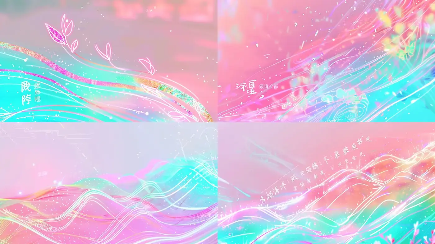 Soft Ethereal Aesthetic with Pastel Undertones and Flowing Textures - Midjourney sref style
