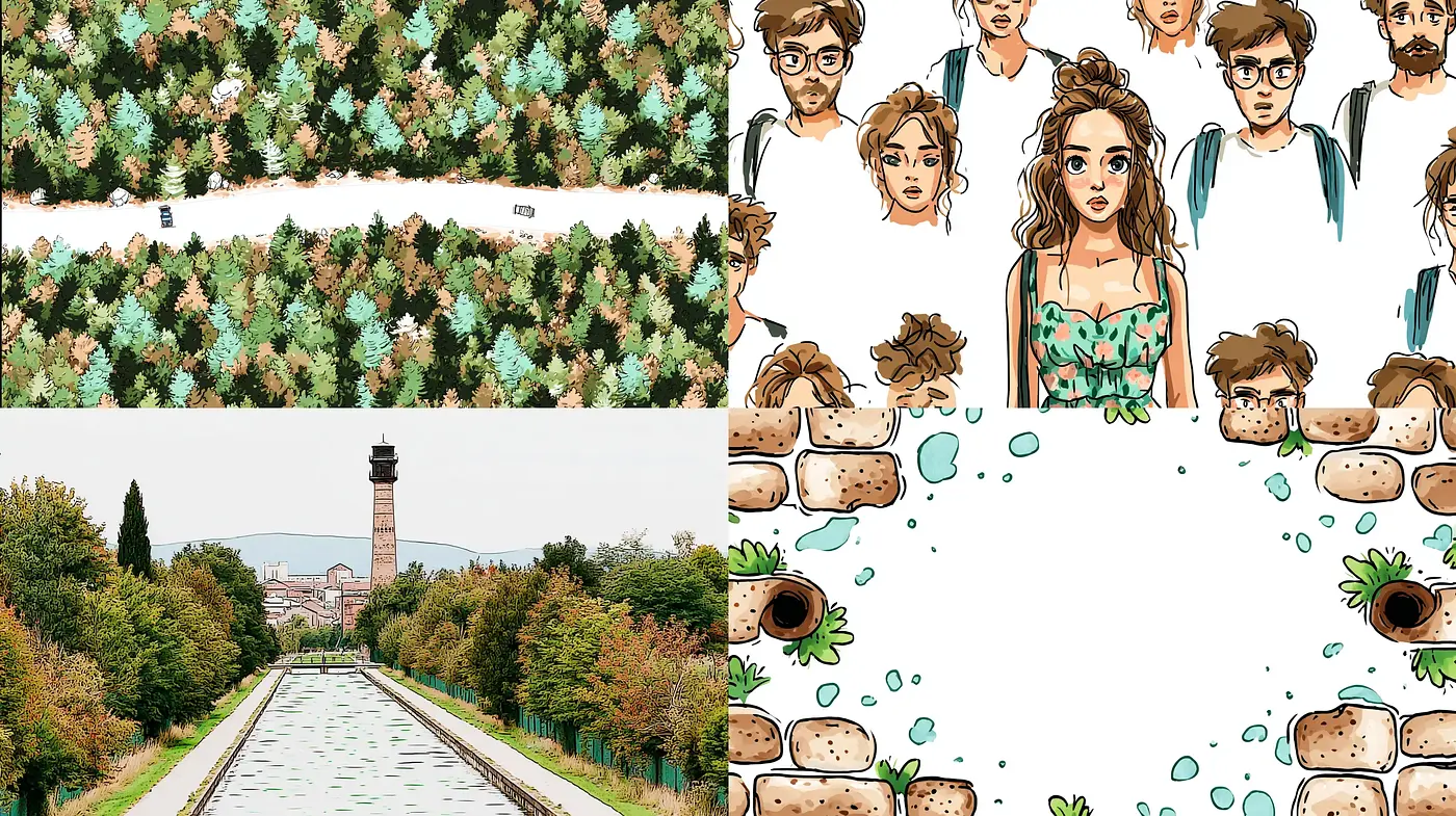 Eclectic Fusion of Nature and Portraiture with a Touch of Whimsy - Midjourney sref style