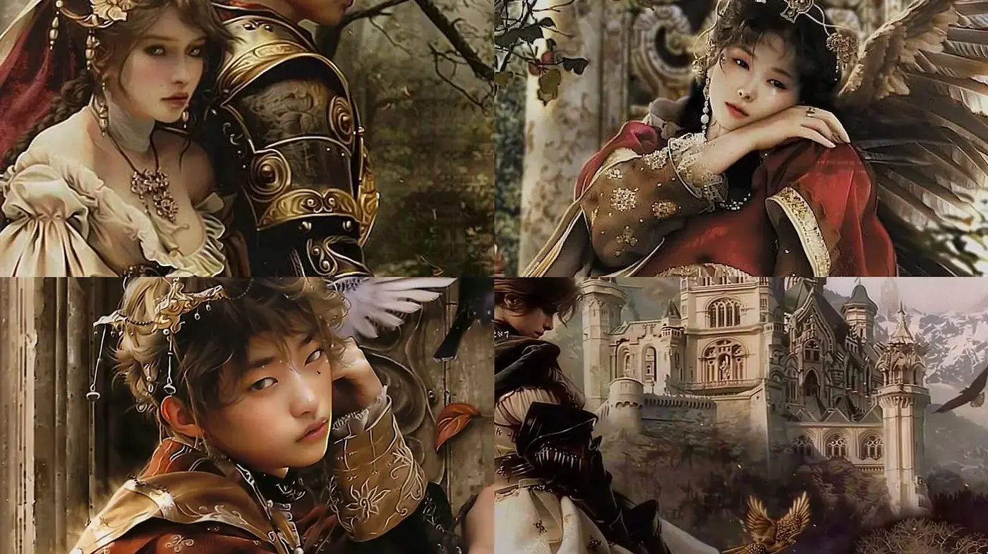 Enchanting Fantasy Portraits with a Whimsical Flair - Midjourney sref style