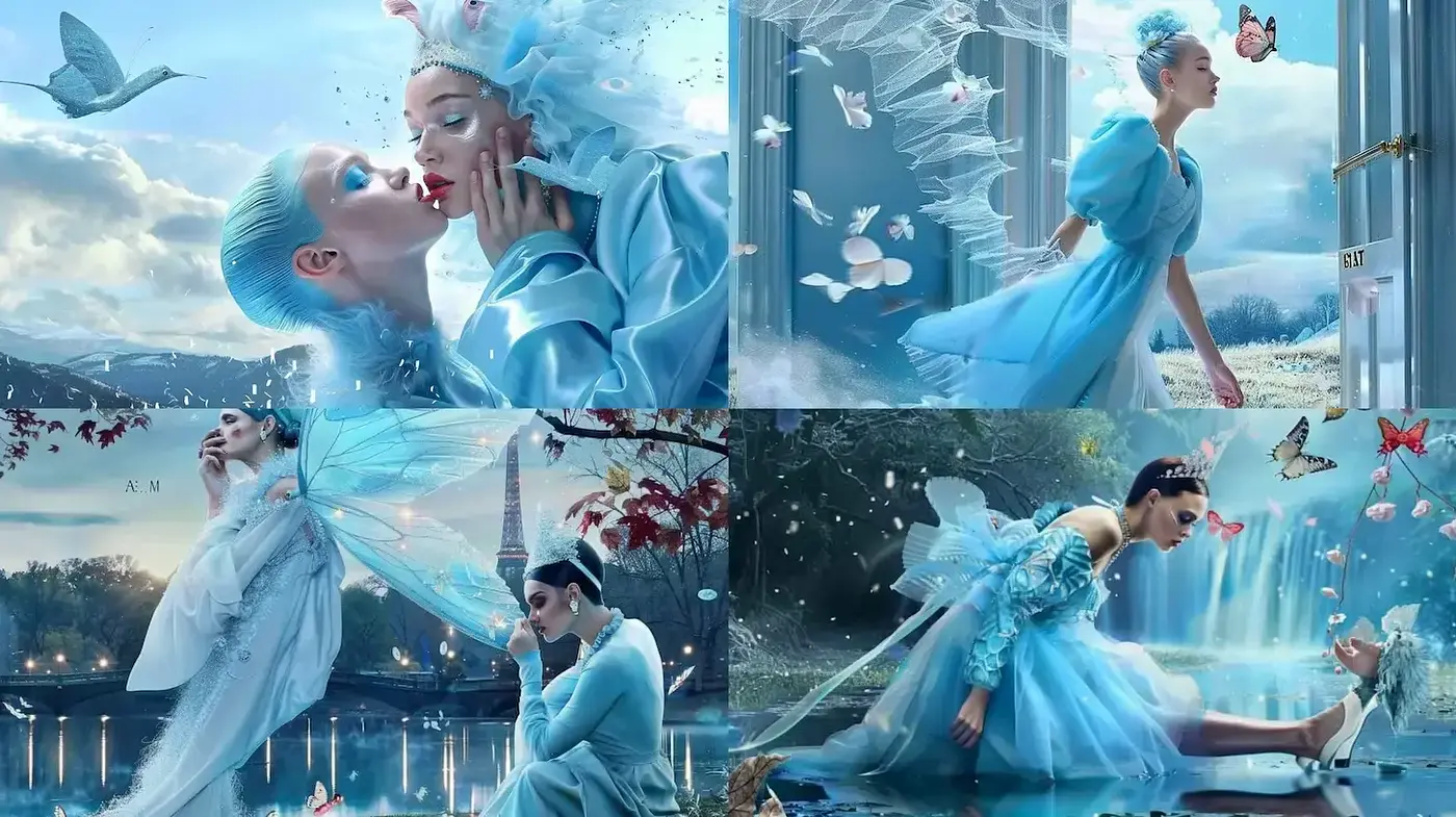 Ethereal Fantasy with Enchanting Elements and Fluid Motion - Midjourney sref style