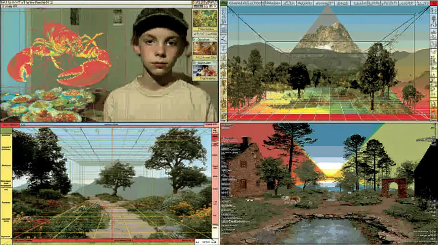 Eclectic and Technologically Inspired Aesthetic with a Retro Vibe - Midjourney sref style