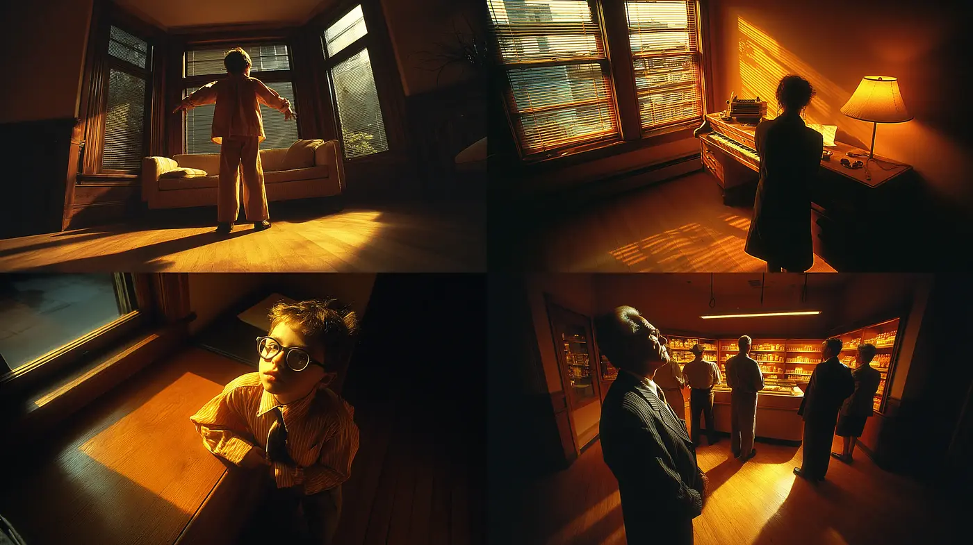 Cinematic Warmth with a Touch of Nostalgia - Midjourney sref style